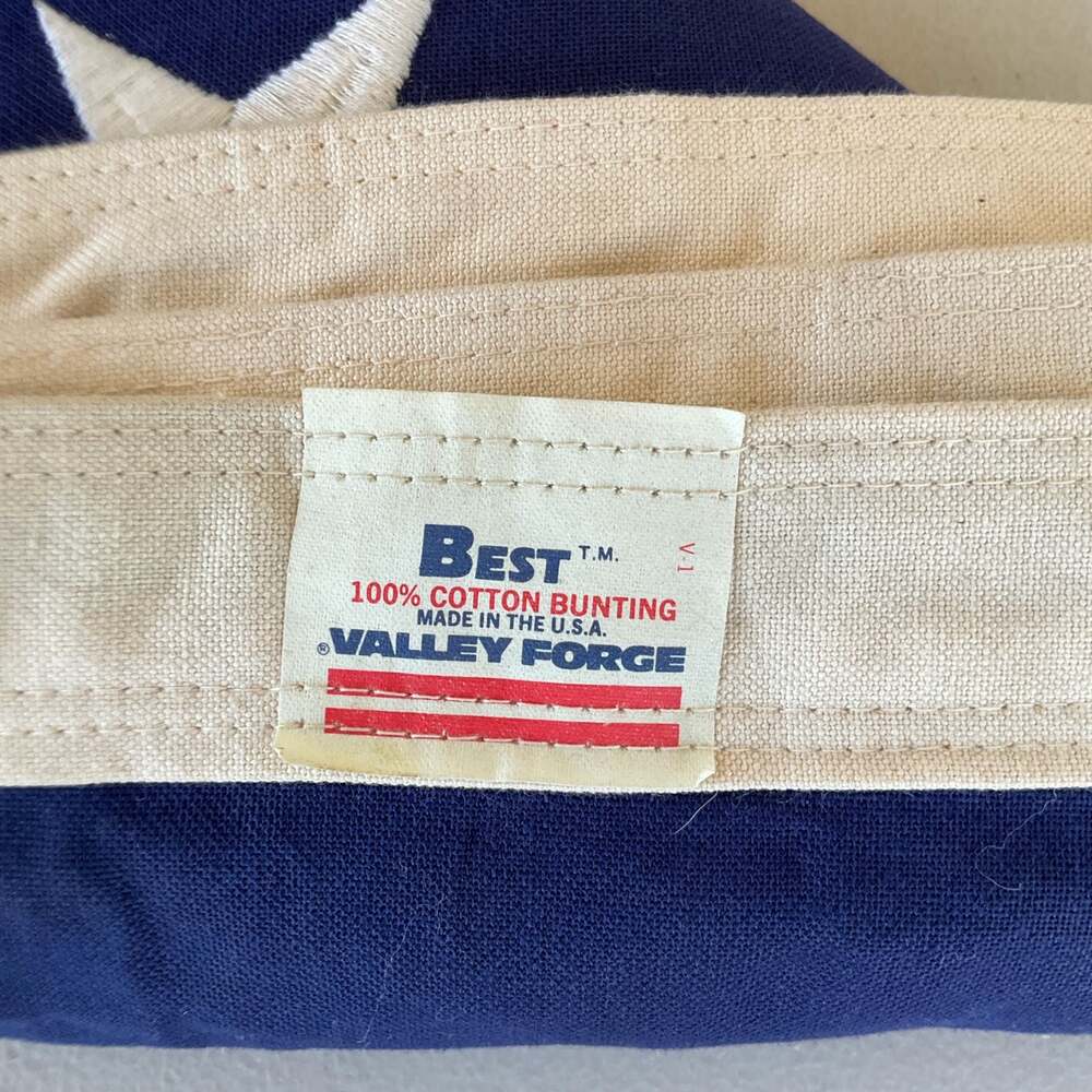 Valley Forge Best 100% Cotton Bunting American Flag